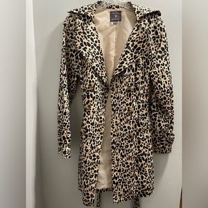 💥💥 FOREVER 21 cheetah pea coat 💥💥